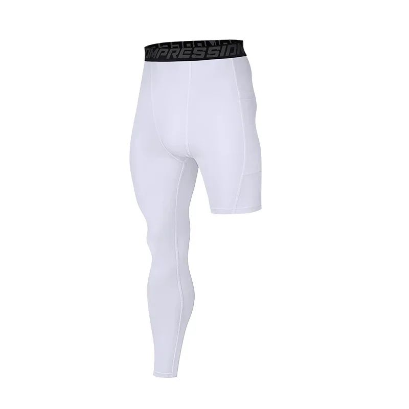 

Men's sports and fitness pants, tight leggings quick-drying breathable training long pants basketball and football stretch pants
