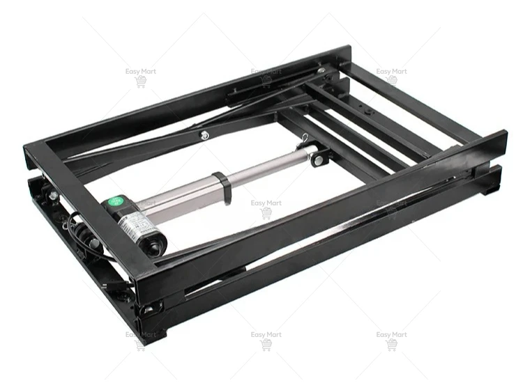 Electric Lift Table Stand Platform Load Tea Coffee Table Lift Control Motor Drive Iron Frame Actuator with USB Charging
