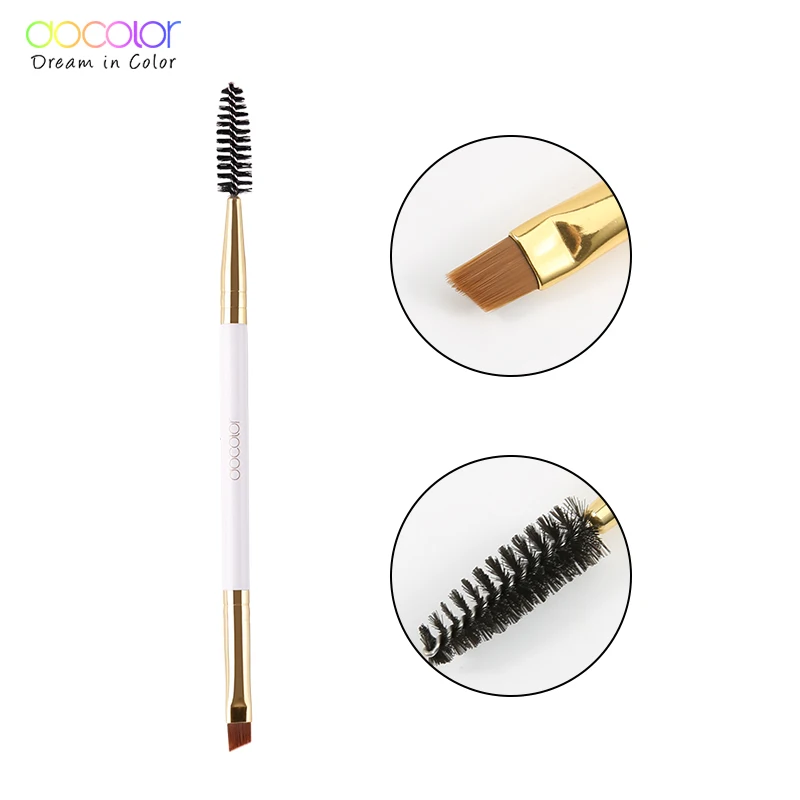 Docolor Eyebrow Brush+Eyebrow Comb Beauty Eyebrow Brush Professional Makeup Brushes For Eye Brow Brush Eye Blending Brush