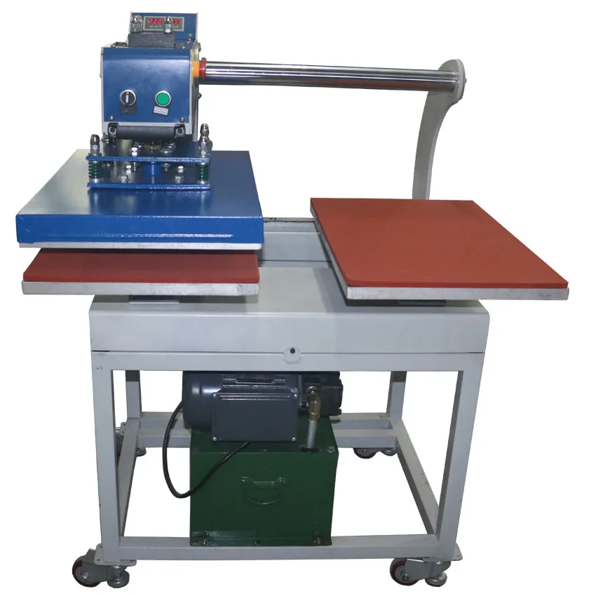 CE Double Station 40*50 Upglide Hydraulic T-shirt Iron-on Heat Press Machine