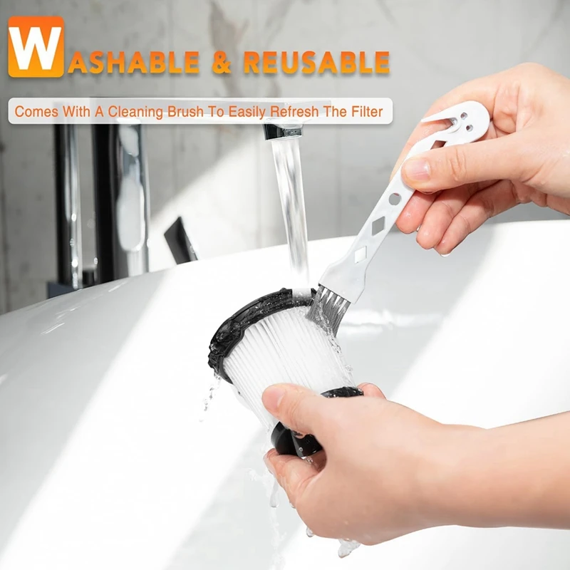 SANQ 3 упаковки IW3511 IW1111 запасные части HEPA-фильтра для легкого беспроводного пылесоса Shark Detect Pro