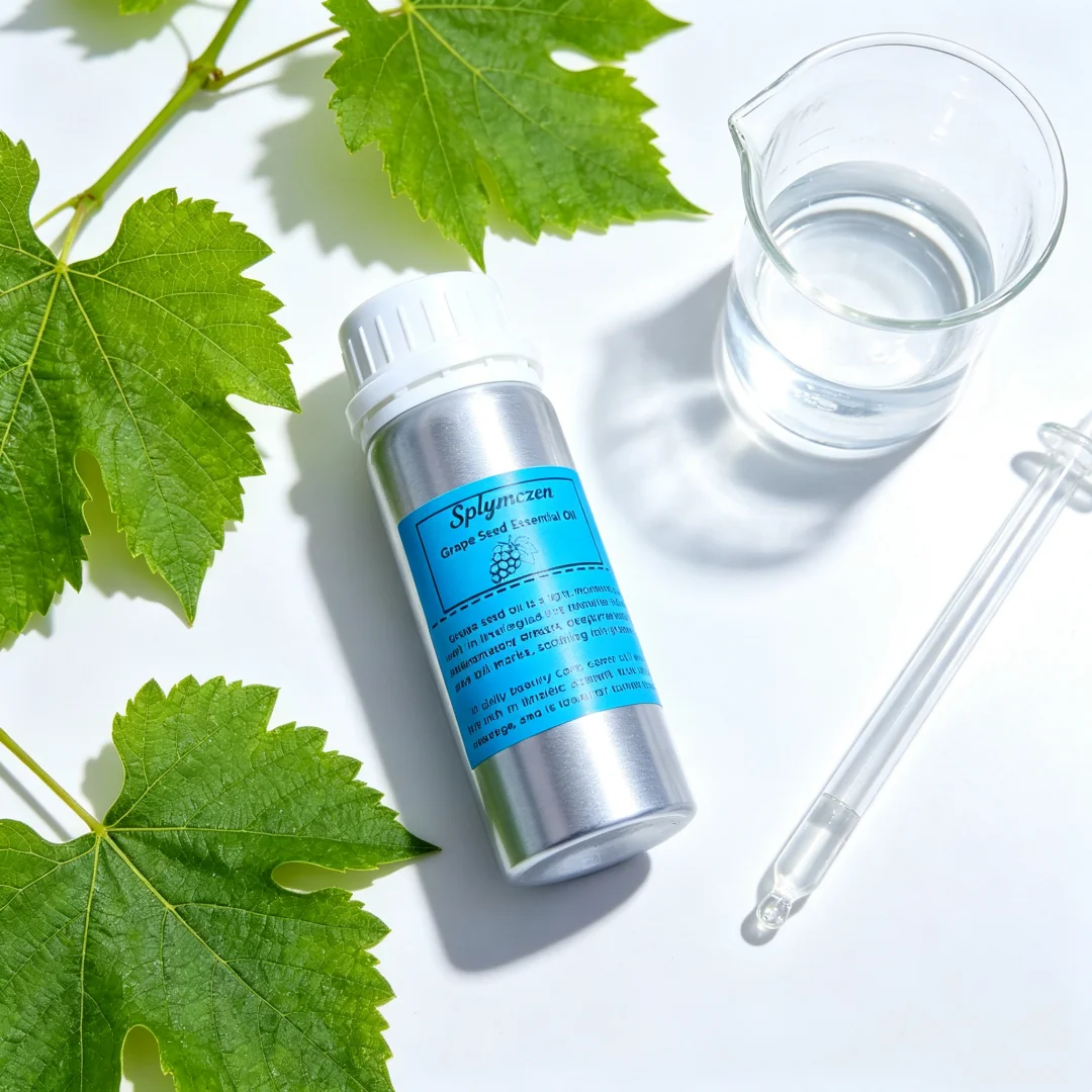 100% Reines Traubenkernöl Farblos Geruchlos Natürliches Trägeröl für Haut Haar Massage DIY Aromatherapie Körperpflege Rohstoff – Detail 4