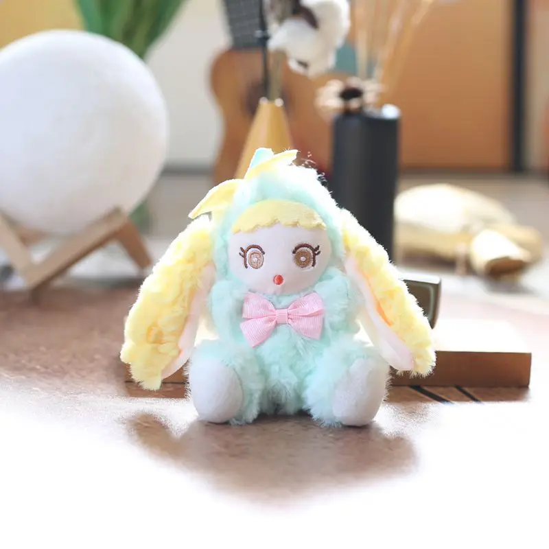 Colgante de conejito bonito de celebridad de Internet, muñeco de juguete de peluche, bolso, llavero, muñeca, regalo