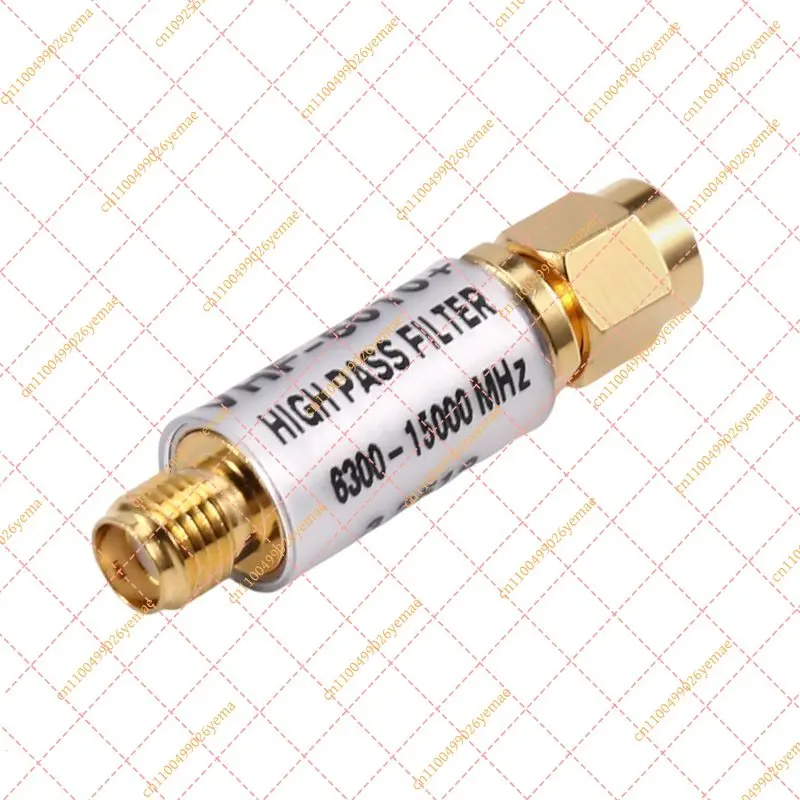 High Performance RF High Pass Filter Replacement for VHF-6010+ 6300-15000MHz 50Ω