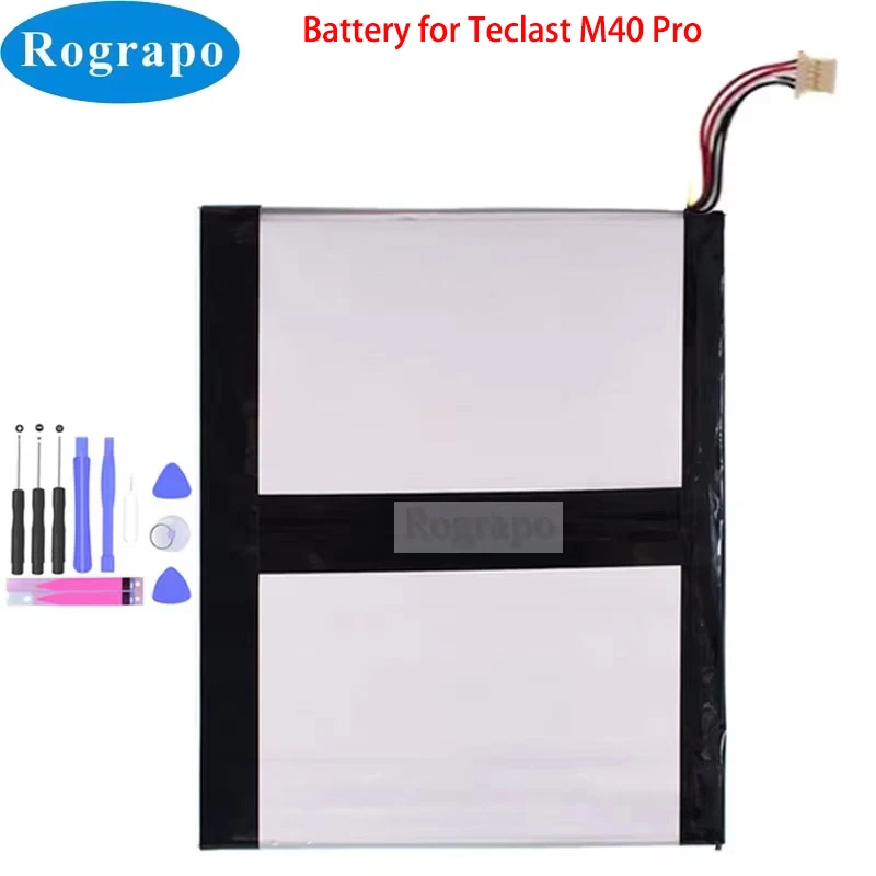 New 3.8V 8000mAh Battery 29105147 For Teclast M40 Pro M40Pro Laptop Notebook Tablet PC Accumulator 5 Wire Plug + Tools