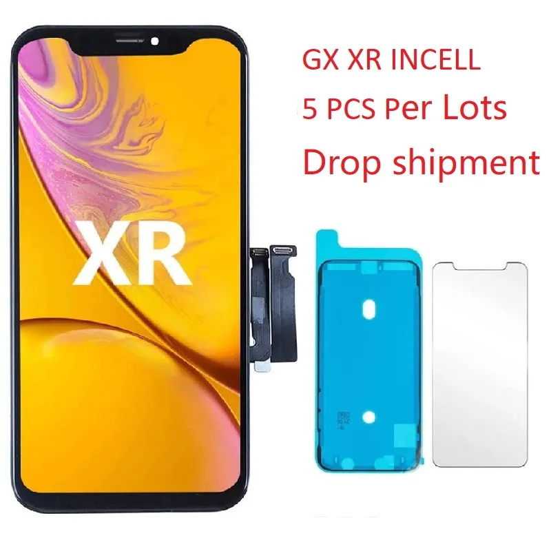 

Wholesale 5 Piece/lot LCD For iPhone XR lcd Screen Replacement Touch Screen LCD Display Digitizer iPhone 11 Screen Touch Displ