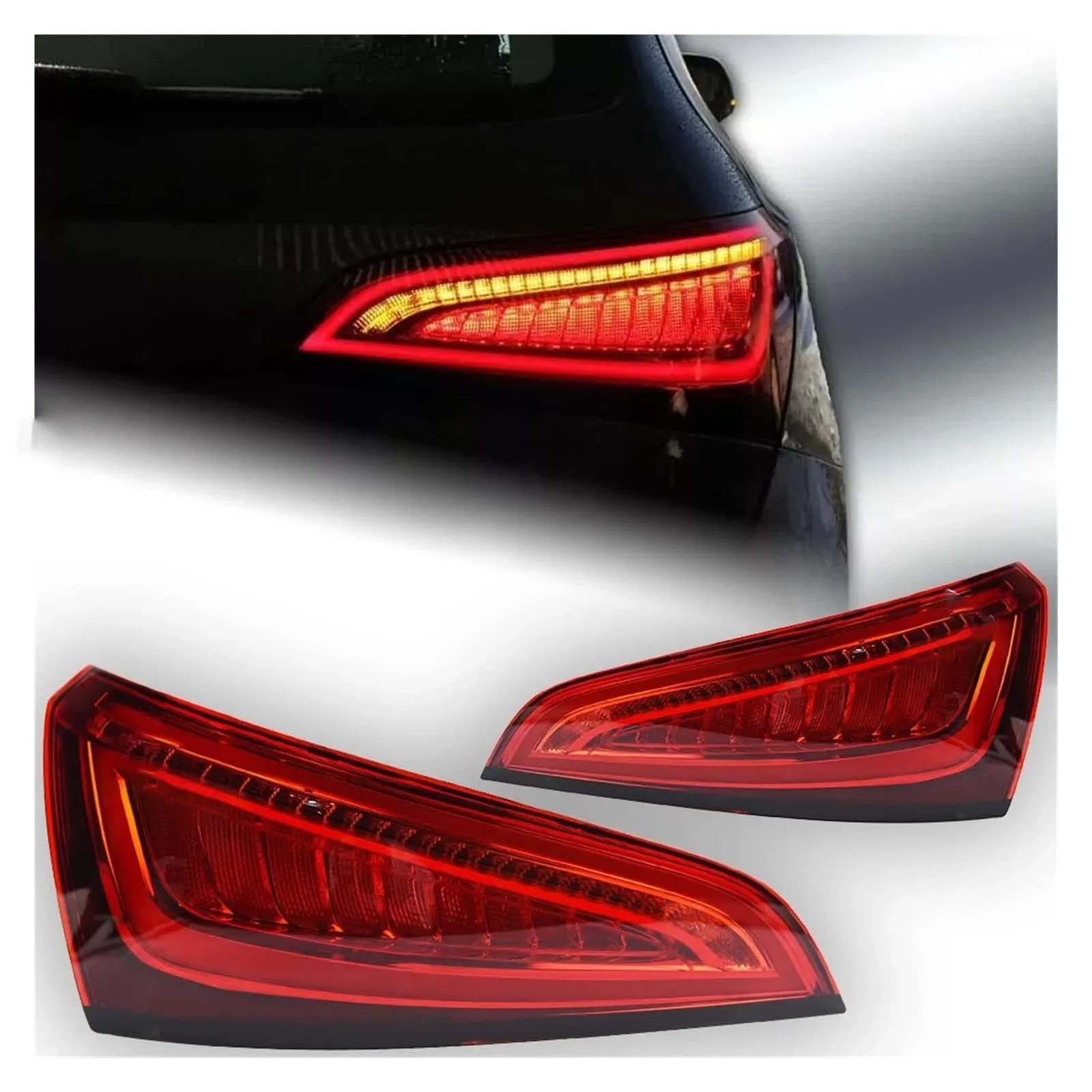 

LED Rear stop Tail Light turn signal for Audi Q5 2013 2014 2015 2016 2017 2018 8R0-945-093-D