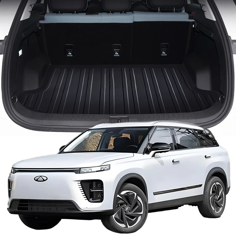 

Upgrade TPE Car Rear Trunk Mats Storage Pads Cargo Tray Dustproof Waterproof Protecion Cushion For CHERY Fulwin T6 2024-2025