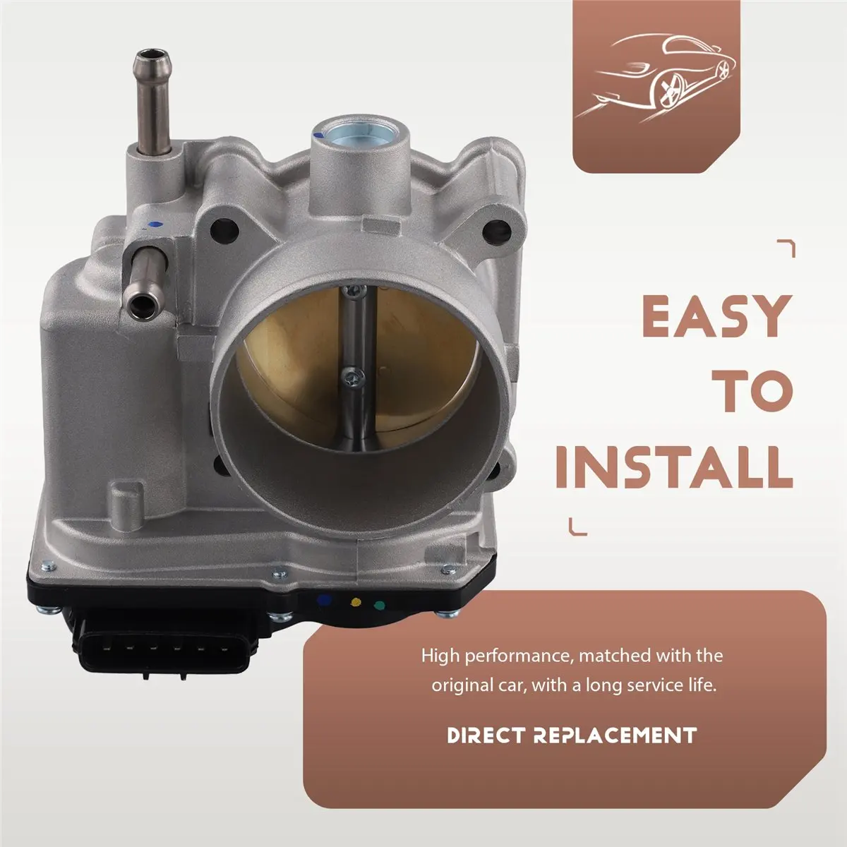 Super Sale 16119-ET000 16119-3RC0A Car Throttle Body for Nissan Sentra Versa Cube NV200 Tiida 2007-2019