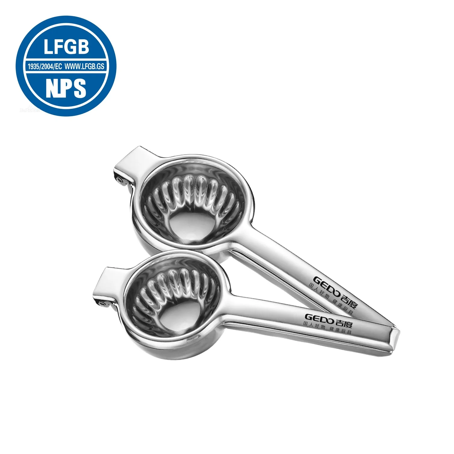 LFGB Certification 304 Stainless Steel Fruit Squeezer 13 Holes and Ergonomic Handle Lemon Juice Maker Juicer for Kitchen Tool