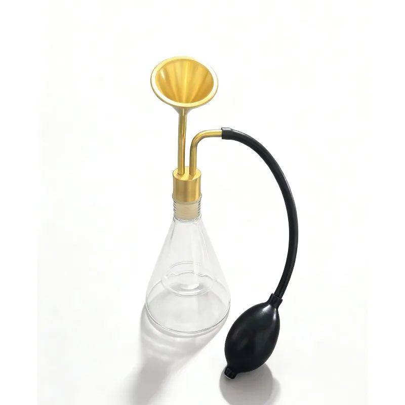 Suitable for Glass Creative Custom Smelling Bottle, Brass Fragrance Tester, Perfume Smelling Coffee Beans