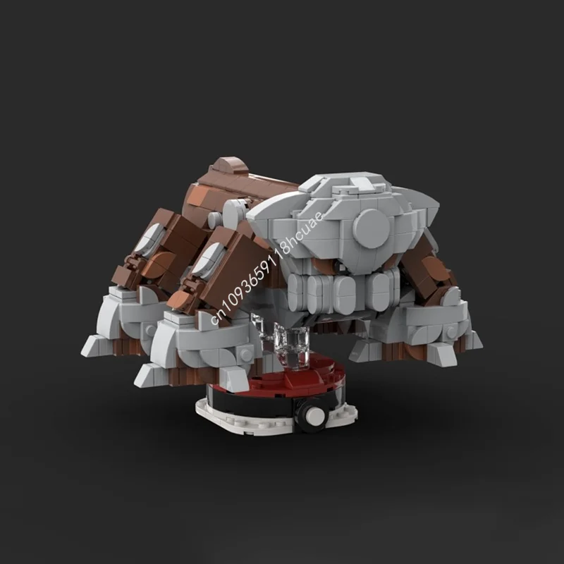 

864 шт. MOC Heatran Brickheadz строительные блоки Рождественский подарок креативное украшение для дома DIY модель для энтузиастов