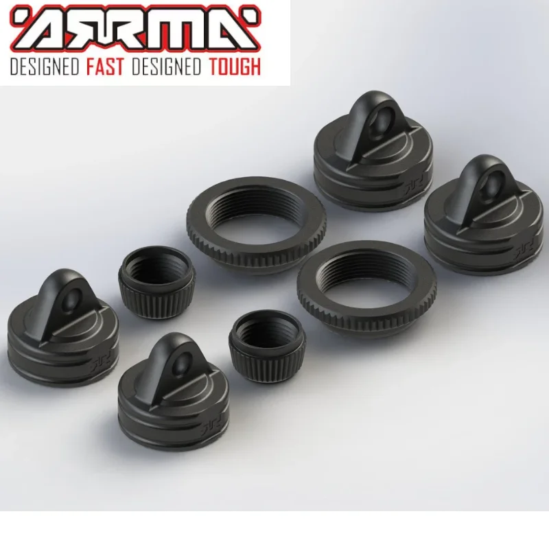 Original ARRMA AR330337 SHOCK CAP SET (1 PAIR) For ARRMA BIGROCK FAZON FELONY INFRACTION LIMITLESS NERO SENTON TYPHON