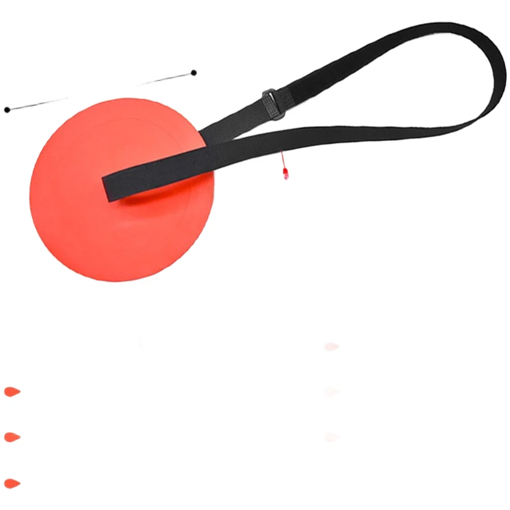 Portable Training Aid for Soccer Players Adjustable Hanging Target with Strap for Goalpost or Fence Mounting Multiple Colors