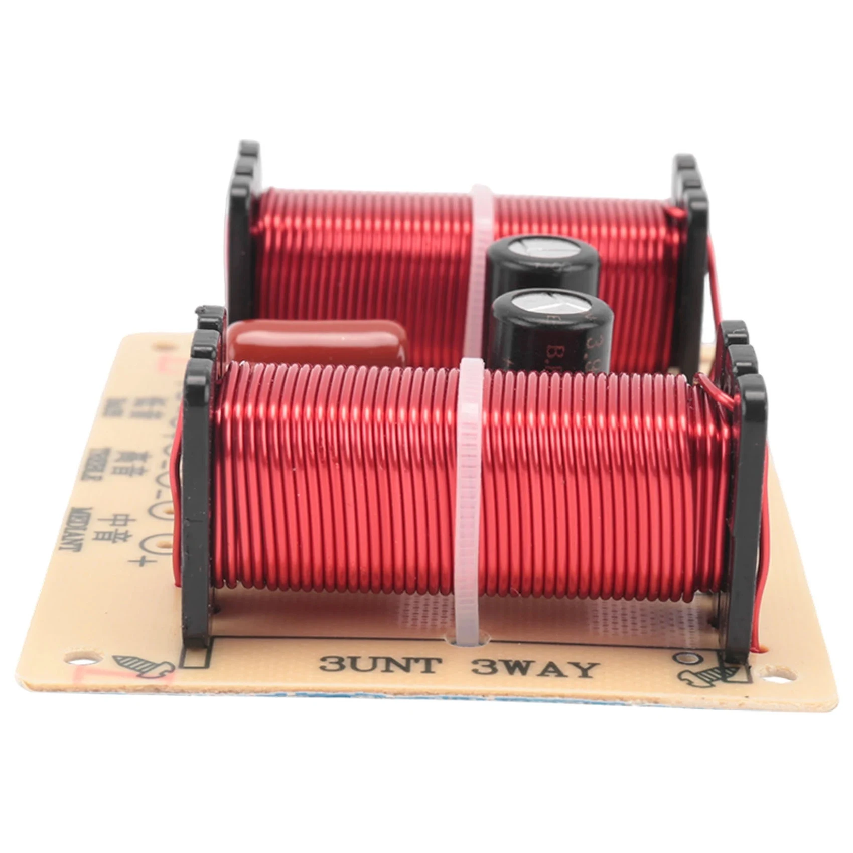 B86B 3 Way Audio Divider Crossover Filter HiFi for DIY Home Speaker Treble Medium for Bass 150W 4-8 Ohm