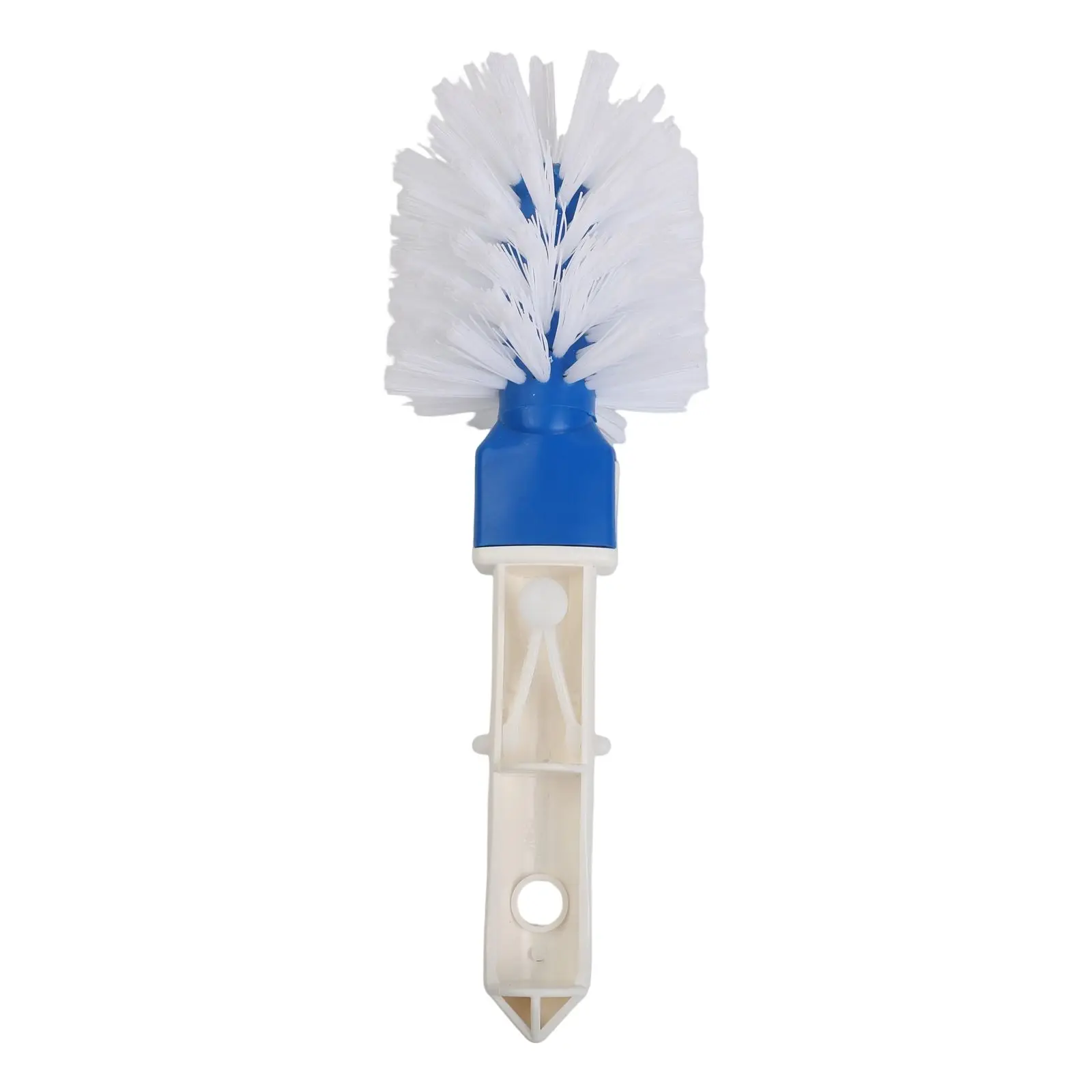 Pool Corner Brush Round Shape for Step and Wall Corner Cleaning Stiff Bristles ABS Handle Telescopic Pole Ready