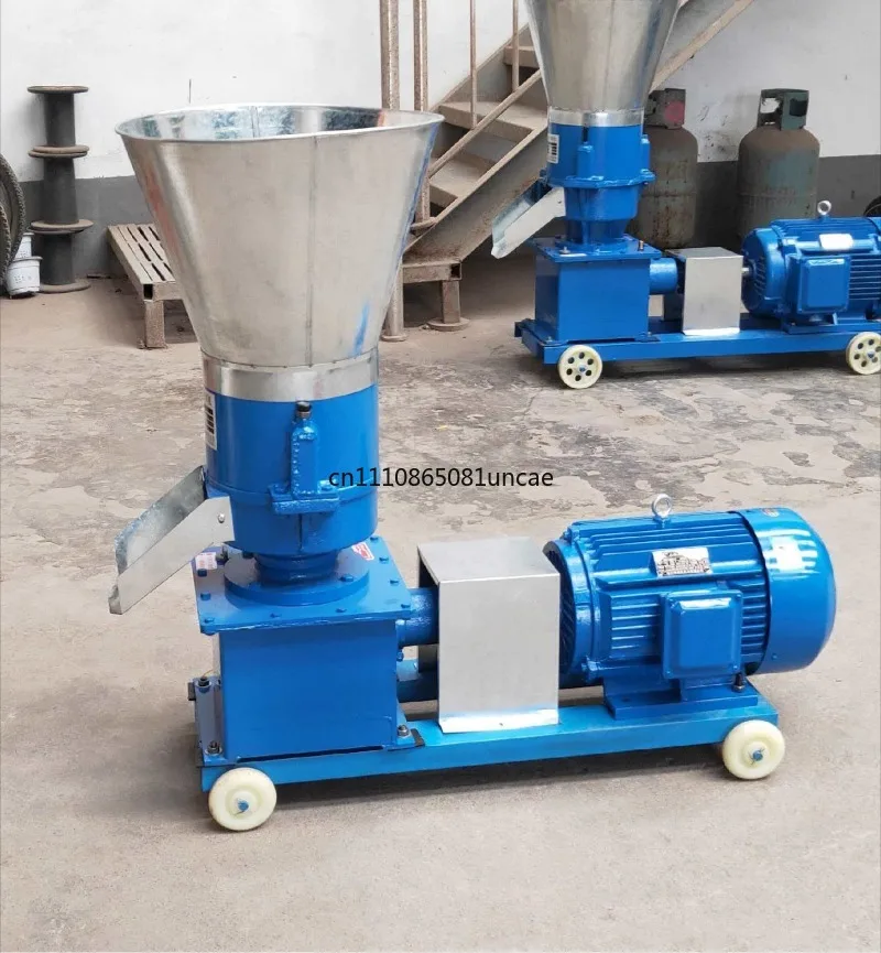 Rotary Feed Pellet Machine Electric Animal Feed Granulator Food Pellet Making Machine for Grain Straw Chicken Pig Poultry
