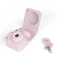 PU Leather Soft Protective Case for Instax Mini 12 Camera with Shoulder Strap Fujifilm Film Camera Travel Bag 6
