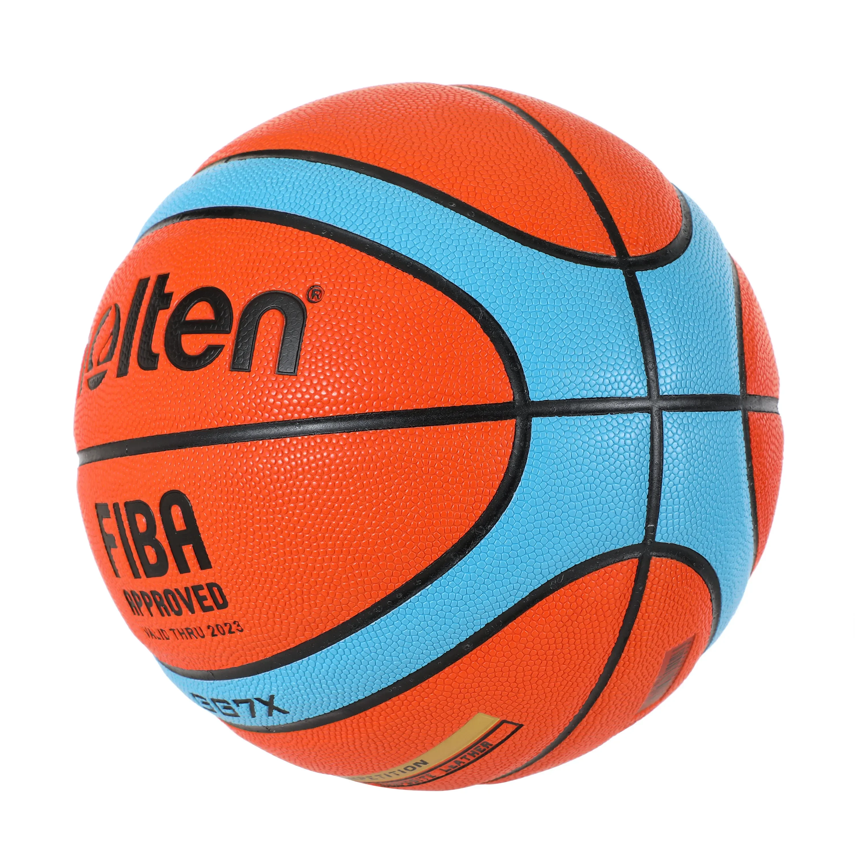 Pallone da basket fuso GG7X GG7X taglia ufficiale 7/6/5 in pelle PU per allenamento Indoor all\'aperto uomo donna adolescente Baloncesto