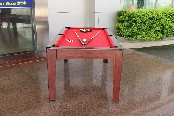 6ft Indoor Play Snooker Pool Table With Ball Return System China Factory Hot Sale Billiard Table