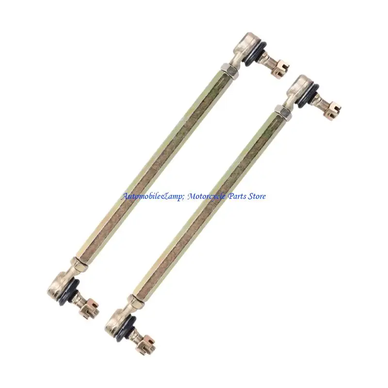 H7BD Go Kart Tie Rod Pair, Adjustable 330mm Linkage Set Use for 250cc Use