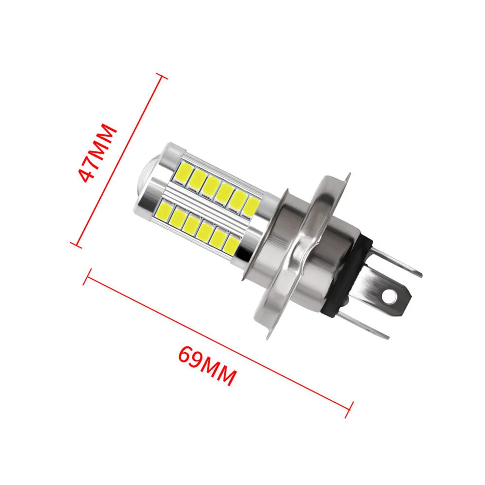 1 قطعة H4 Led مصباح السيارة 5630 33SMD 12 فولت H4 Led الأبيض Led أضواء الضباب السوبر مشرق السيارات LED مصابيح للأضواء الأمامية عالية الطاقة القيادة