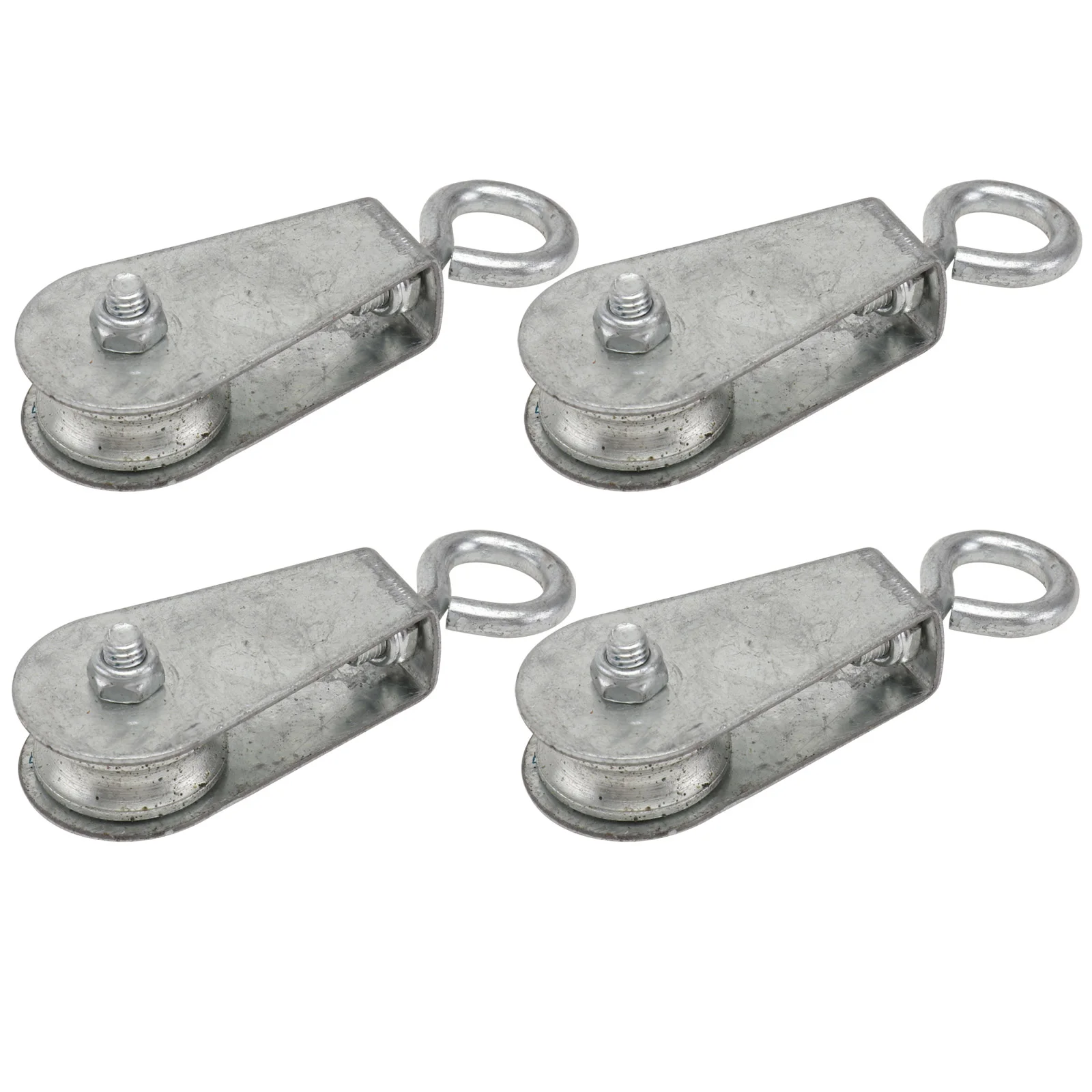 4 PCS Crane Sheave Block Cable Pulley Heavy Industry Lifting Hoisting Wire Rope