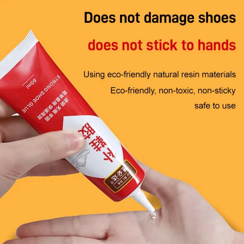 2/4PCS Shoe Repair Adhesive Soft Resin Waterproof Transparent No Harden No Whiten Washable Temp Resistant for Cobbler Sole Fix