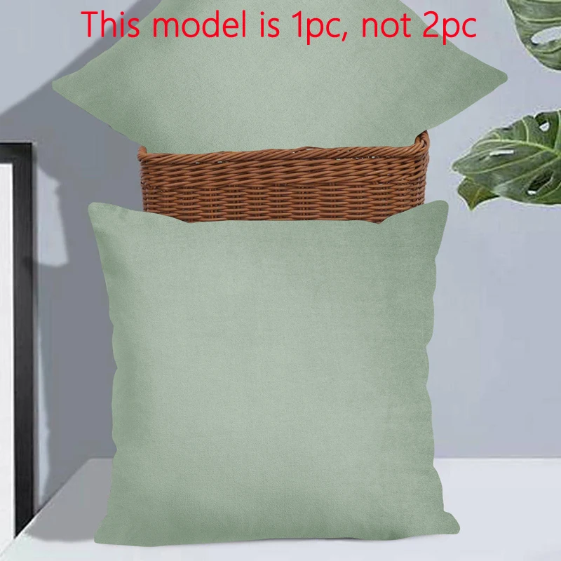 1 Piece Of Matte Solid Color Pillowcase, Bedroom Zipper Sealed Soft Pillowcase, Bedding