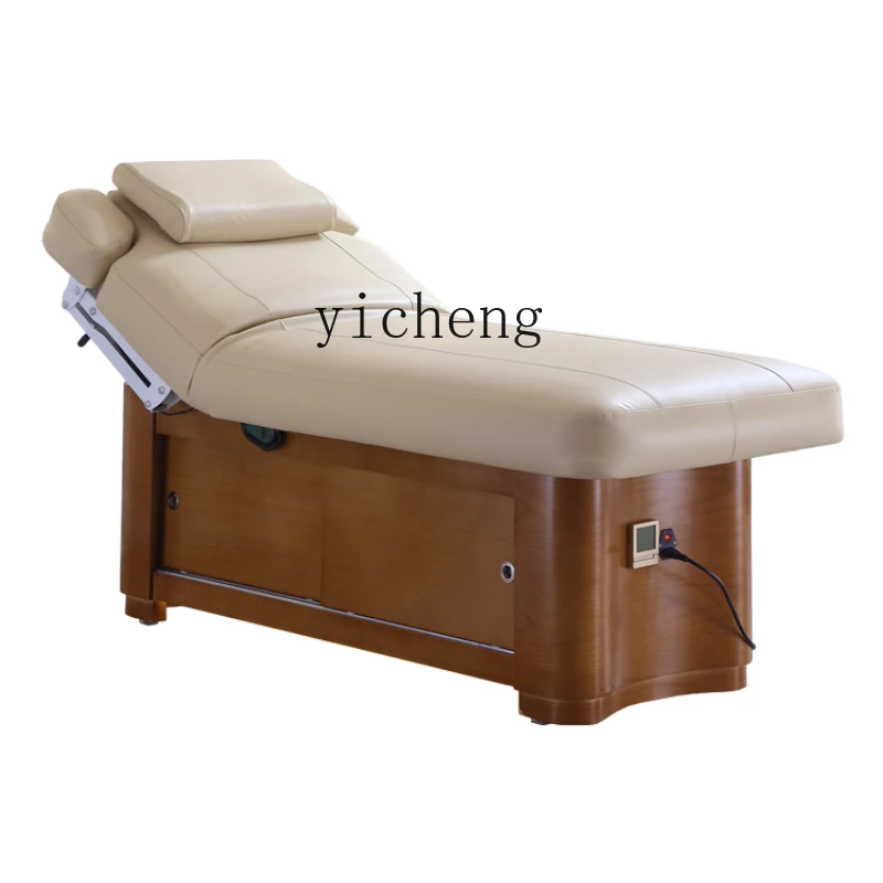 TQH-6.12  Electric Beauty Bed Beauty Salon Special Face Washing Eyelash Ear Cleaning Nursing Latex Bed