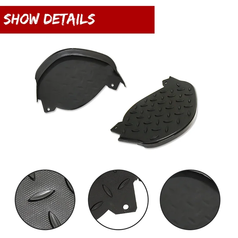 Rear Bumper Step Pad Kit For Chevrolet Silverado 1500/1500 LD/2500 HD/3500 HD, For GMC Sierra 1500/1500 Limited/2500 HD/3500 HD