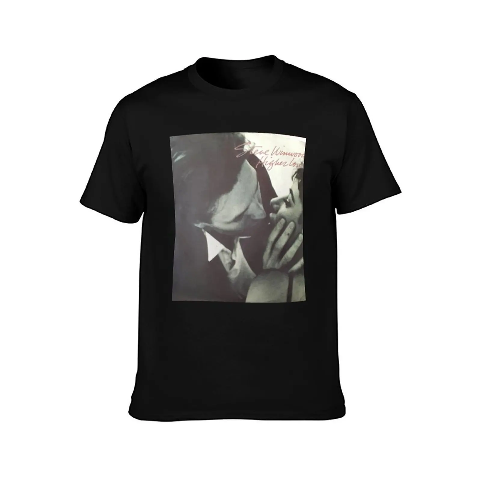 Steve Winwood, Higher Love, picture sleeve, Traffic , Rock & Roll, 45,original T-Shirt Street Style Casual Tee Shirt