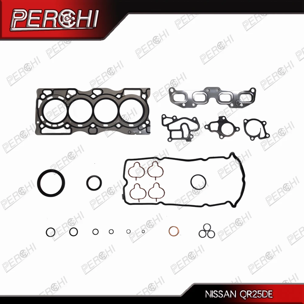 For NISSAN FRONTIER 2.5L 2005-2019 SUZUKI EQUATOR 2.5L 2009-2012 QR25DE Engine Head Gasket Kit Full Set 10101-EA025 HS26520PT