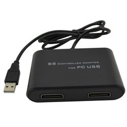 For MayFlash for Sega Saturn SS Controller Game Pad to PC USB Adapter Dual Port