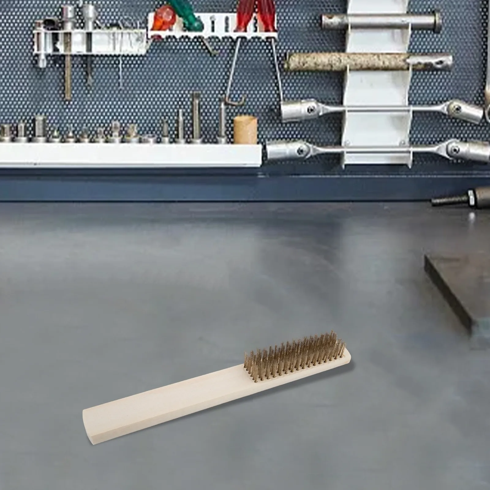 Cleaning Brush Set Copper Wire Brush Enhance Jewelry Luster Multi-Surface Applicability Cleaning Brush 205mm 8.07 Inch