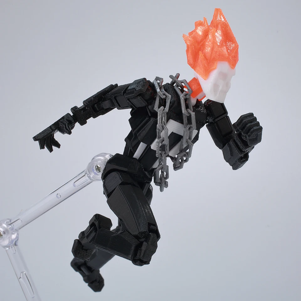 9L3D Printed Multi-Jointed Articulated Action Figure Dummy13