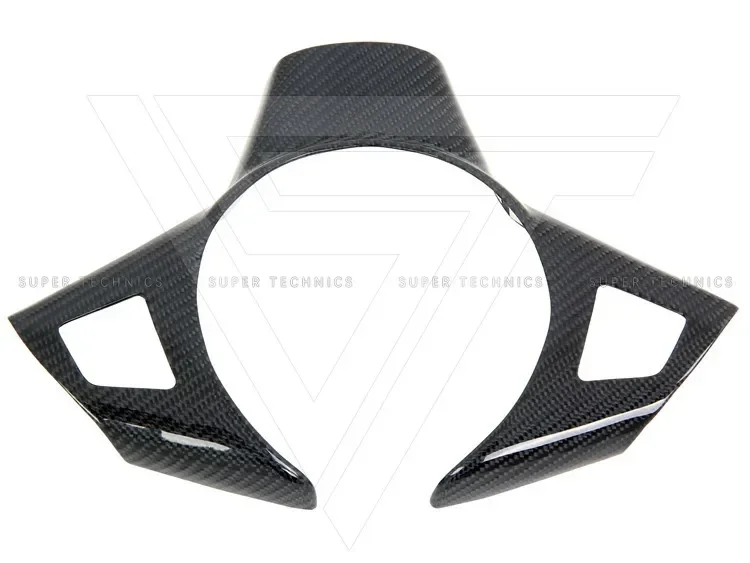 For 2004-2009 5 Series E60 E61 Interior Trim Carbon Fiber Wheel Cover view 6