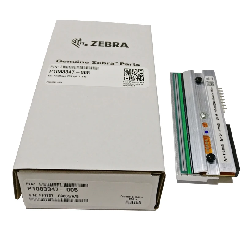 P1083347-005 New Printhead for Zebra ZT510 Thermal Label Printer Barcode Print Head 203dpi Genuine