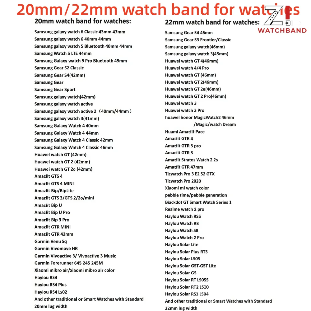 High Quality Nylon Watchband Universal 20mm22mm Watch Strap Sport Wristband for Omega for Rolex for Tudor for Hamilton for Seiko