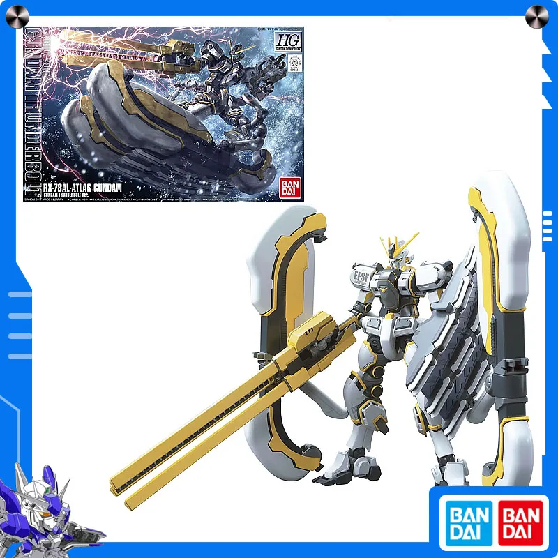 

Original Bandai 1/144 HG RX-78AL Atlas (Gundam Thunderbolt Ver.) Anime Action Assembly Model Collect Ornament Festival Gift