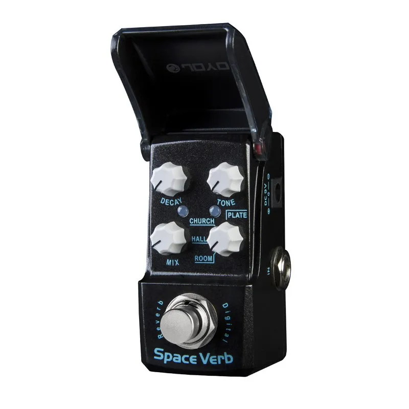 JOYO JF-317 Space Verb Pedal Digital Room Hall Reverb Mini Electric Guitar Effect with Knob Guard True Bypass Guitar Accessories