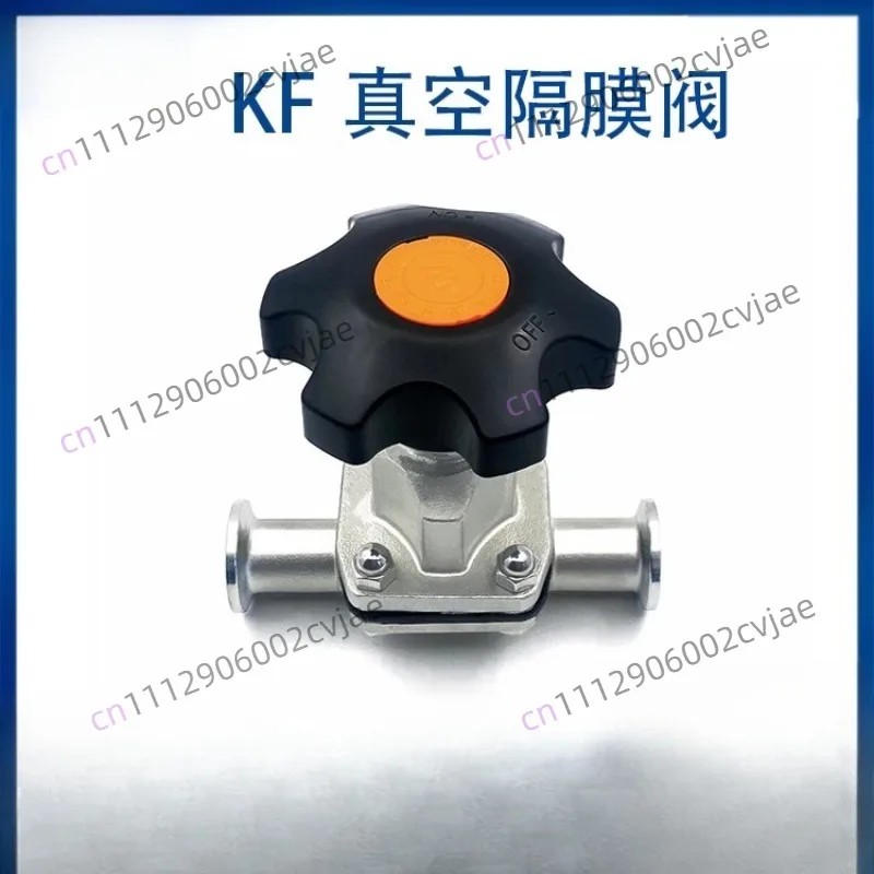 KF16 KF25 KF40 KF50 Vacuum Clamp Ferrule SUS 304 Stainless Steel Sanitary Diaphragm Valve Shut Off Faucet Flow Control Homebrew