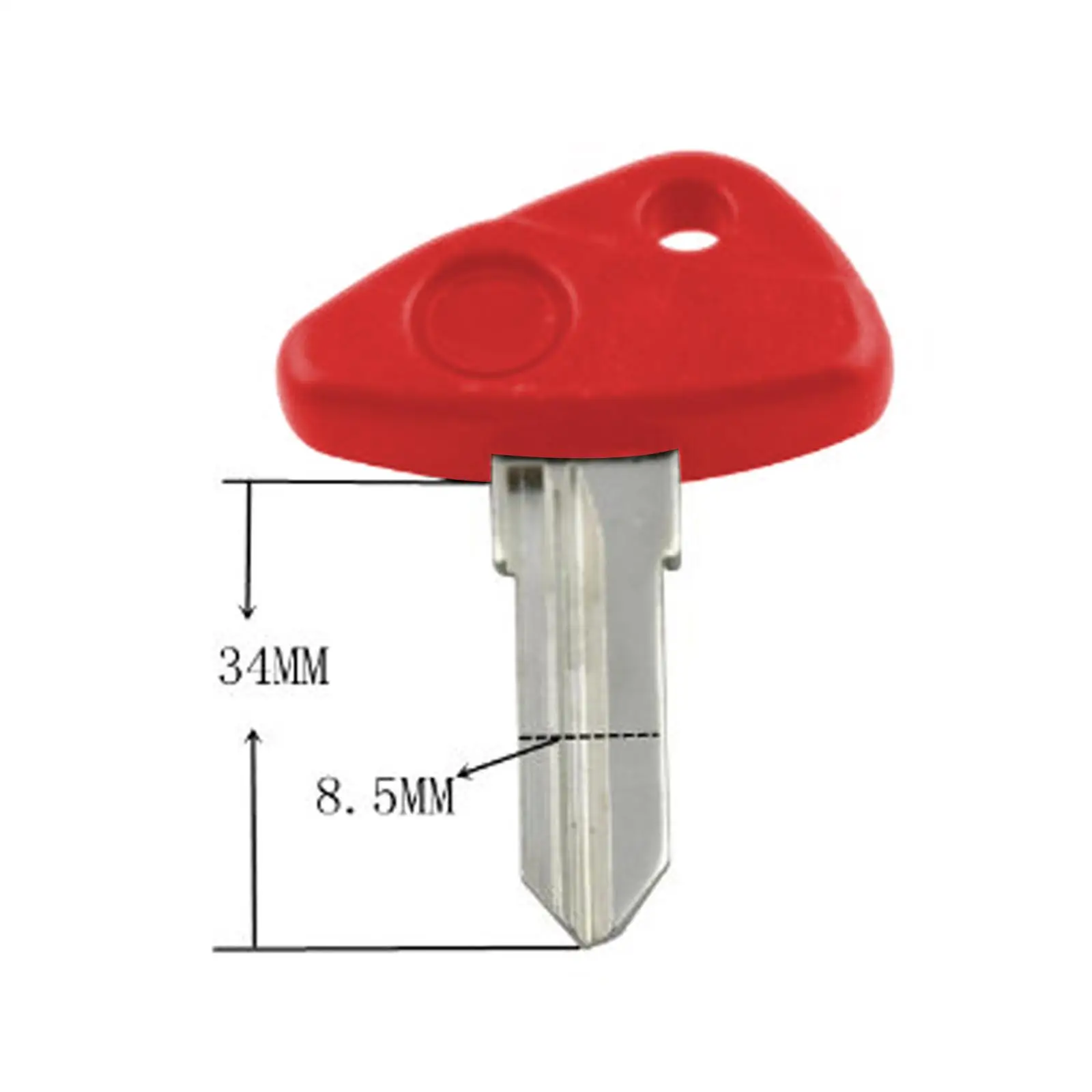 Llave de seguridad ligera resistente al agua para K1200LT R1100RT R1150RT llave en blanco de repuesto izquierda para llave de repuesto