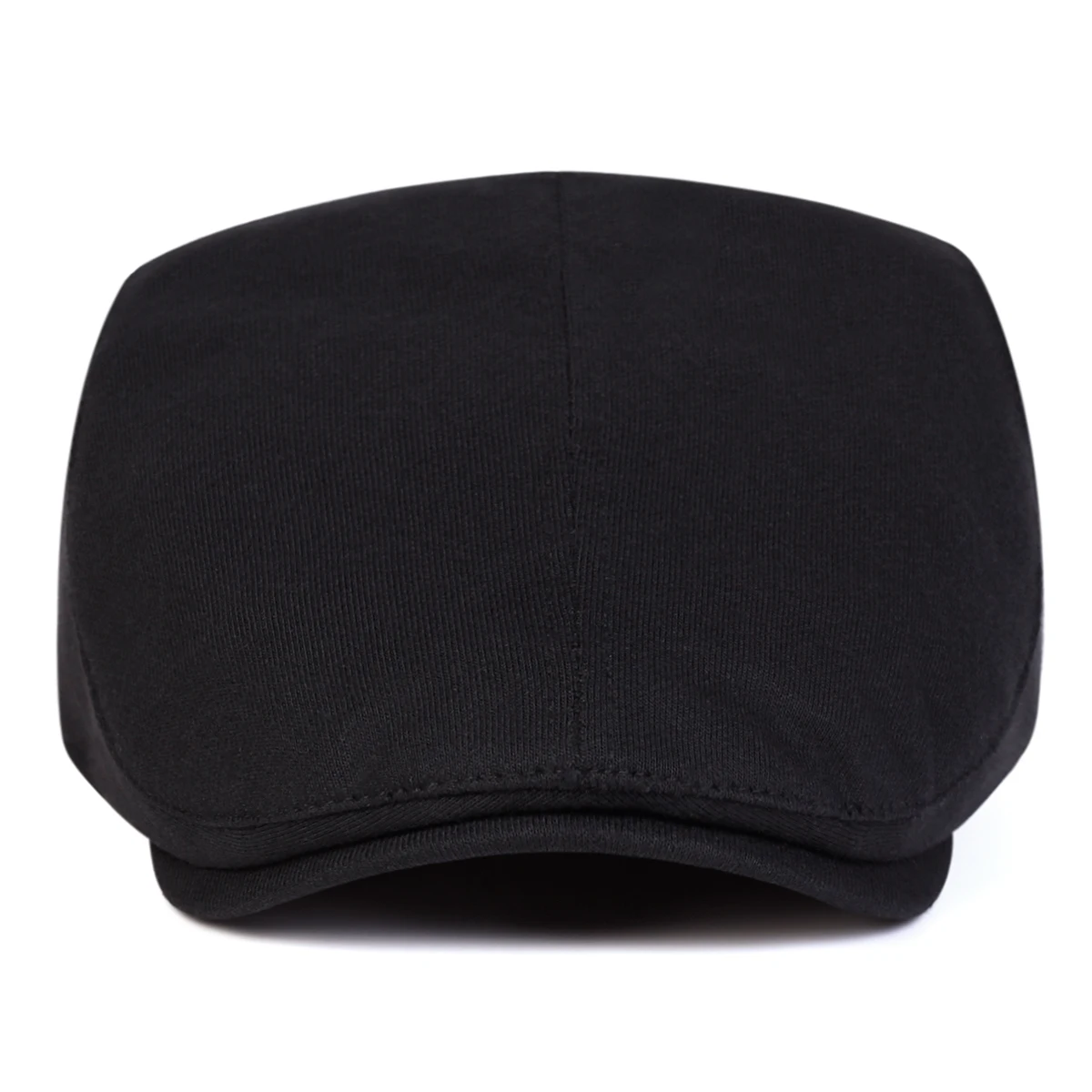 Unisex Einfarbige Newsboy-Mützen Britische Malermützen Herbst- und Winter-Baskenmützen Flache Schirmmützen Hip-Hop-Baskenmützen – Detail 3