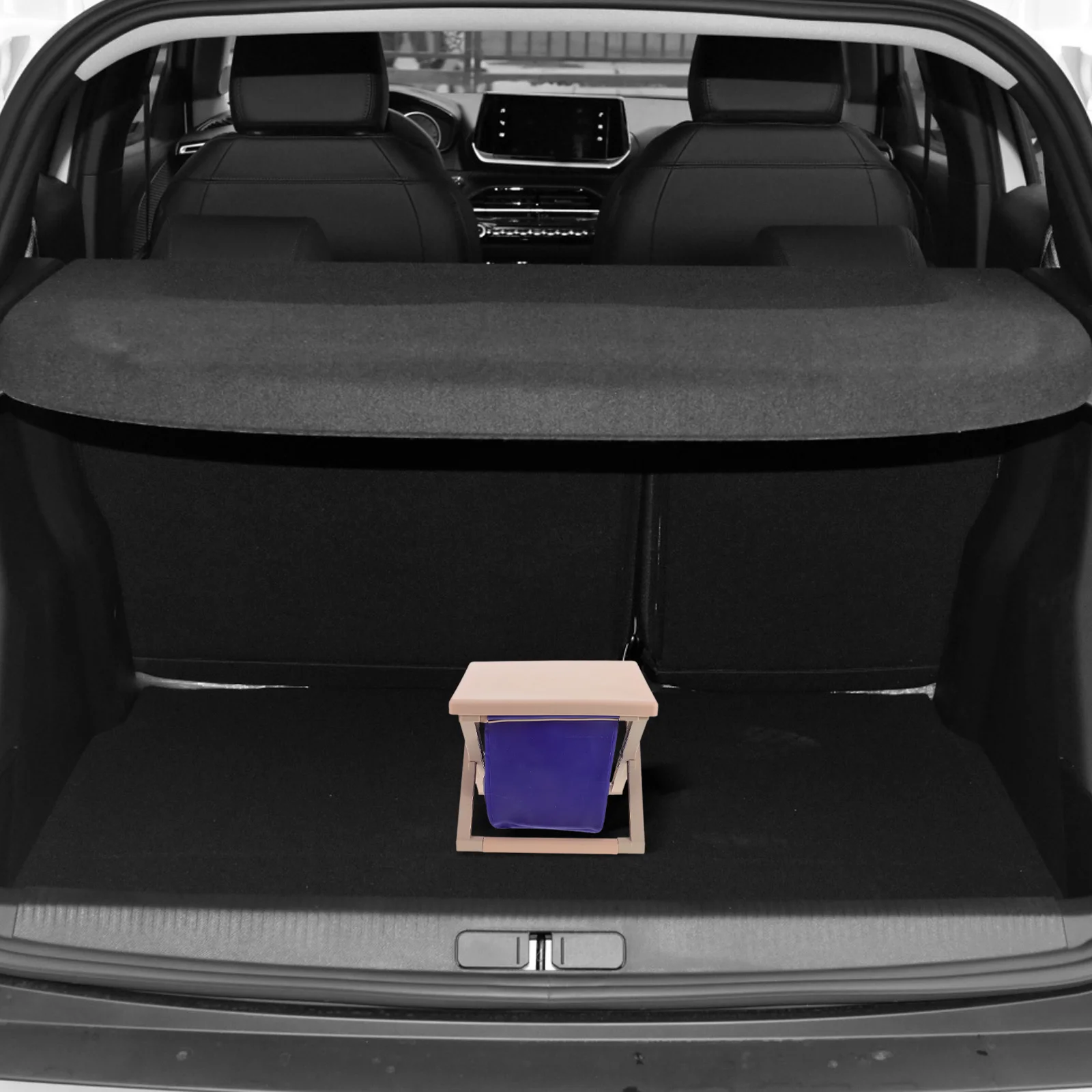 نونية محمولة للأطفال الصغار والكبار - مرحاض سفر مدمج قابل للطي لرحلات السيارات والتخييم والمغامرات الخارجية والاستخدام في حالات الطوارئ #4