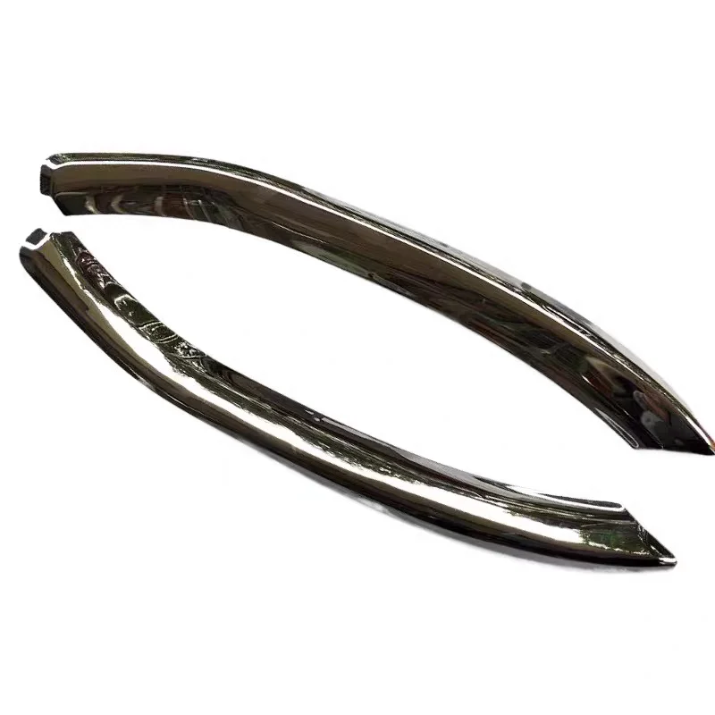 Fog Light Frame Silver Strip Front Bumper Plating Strip For JAC Refine S3 JS3 JAC T50 2803114U221G 2803115U221G
