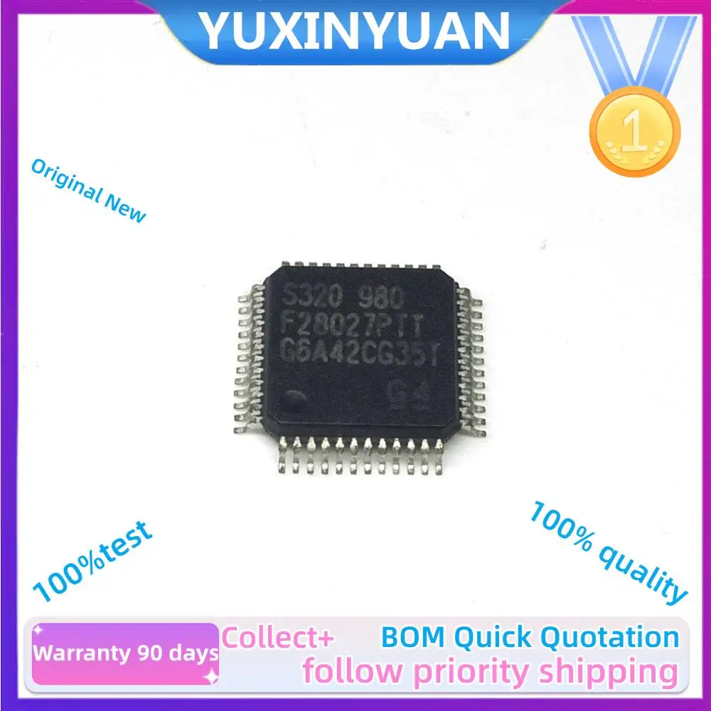 1PCS TMS320F28021PTT 28022PTT 28023PTT 28026PTT 28027PTT 280200PTT IC Chip (MCU/MPU/SOC) LQFP-48