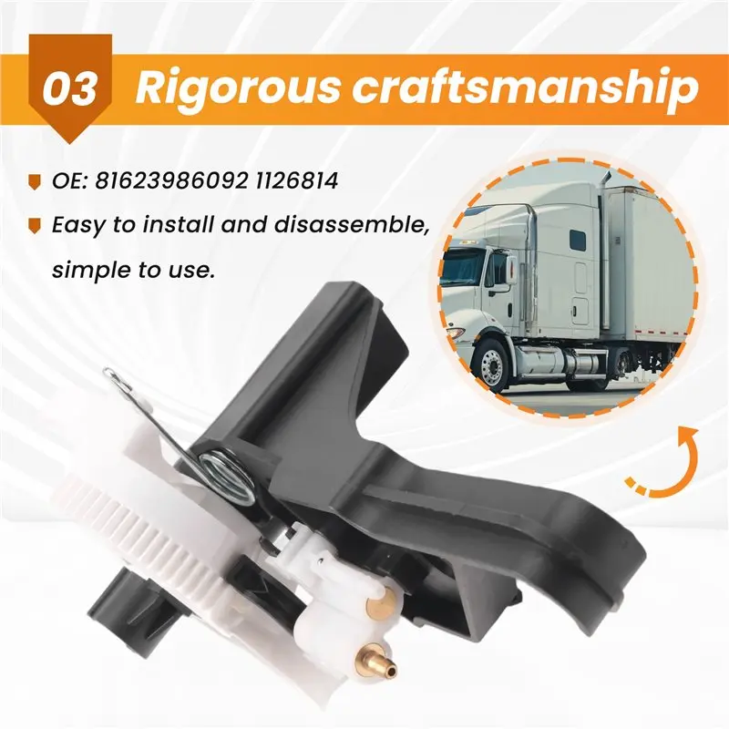 High-Quality Truck Seat Valve Levelling Valve 81623986092 1126814 For MAN Truck Grammer Actros MSG906