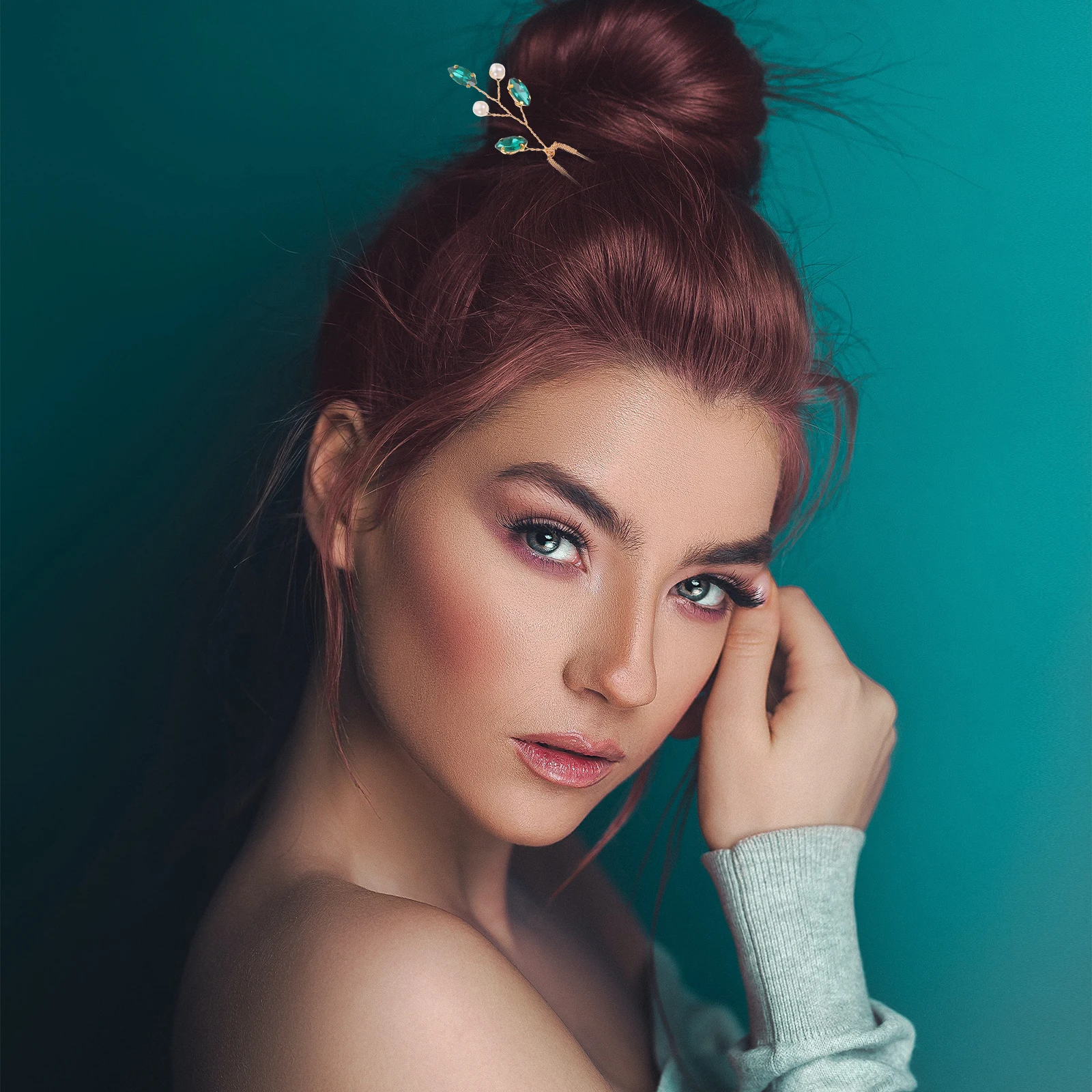 

6 Pcs Hairpin Headdress Jewelry Decorative Clip Pearl Bridesmaid's Accessory Bridal Clips Barrettes Decoration