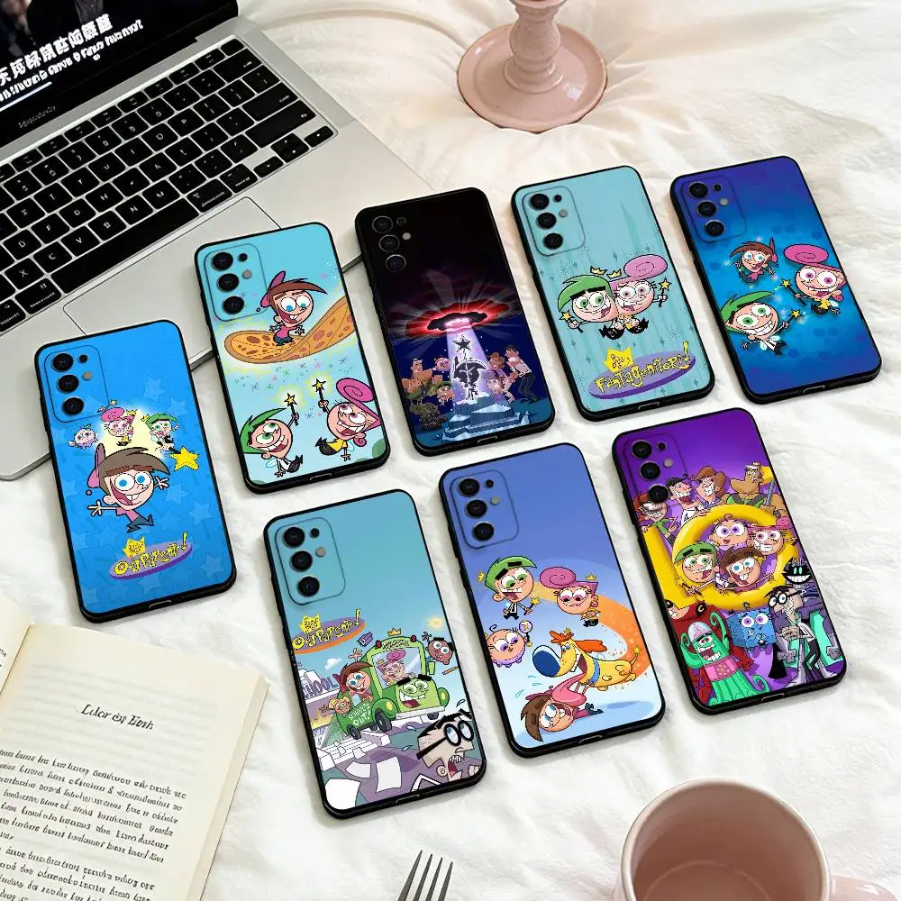 

Cartoon T-The F-Fairly OddParents Phone Case For Samsung S25,24,23,22,30,21,10,9,Ultra,Plus,Lite,FE,4,5 G Soft Black Case
